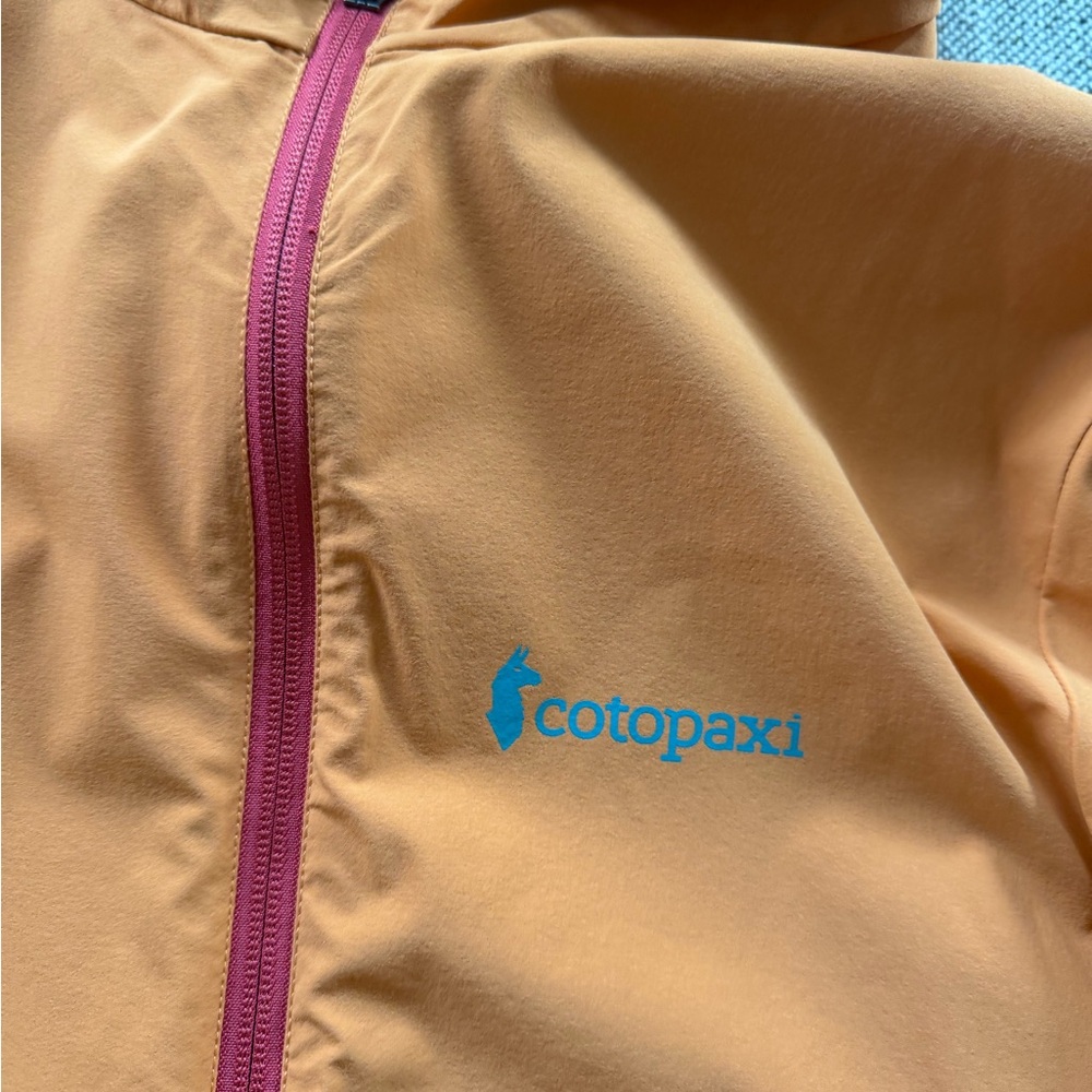 NWT Cotopaxi Men’s Orange Windbreaker Jacket Size Medium - Picture 4 of 6